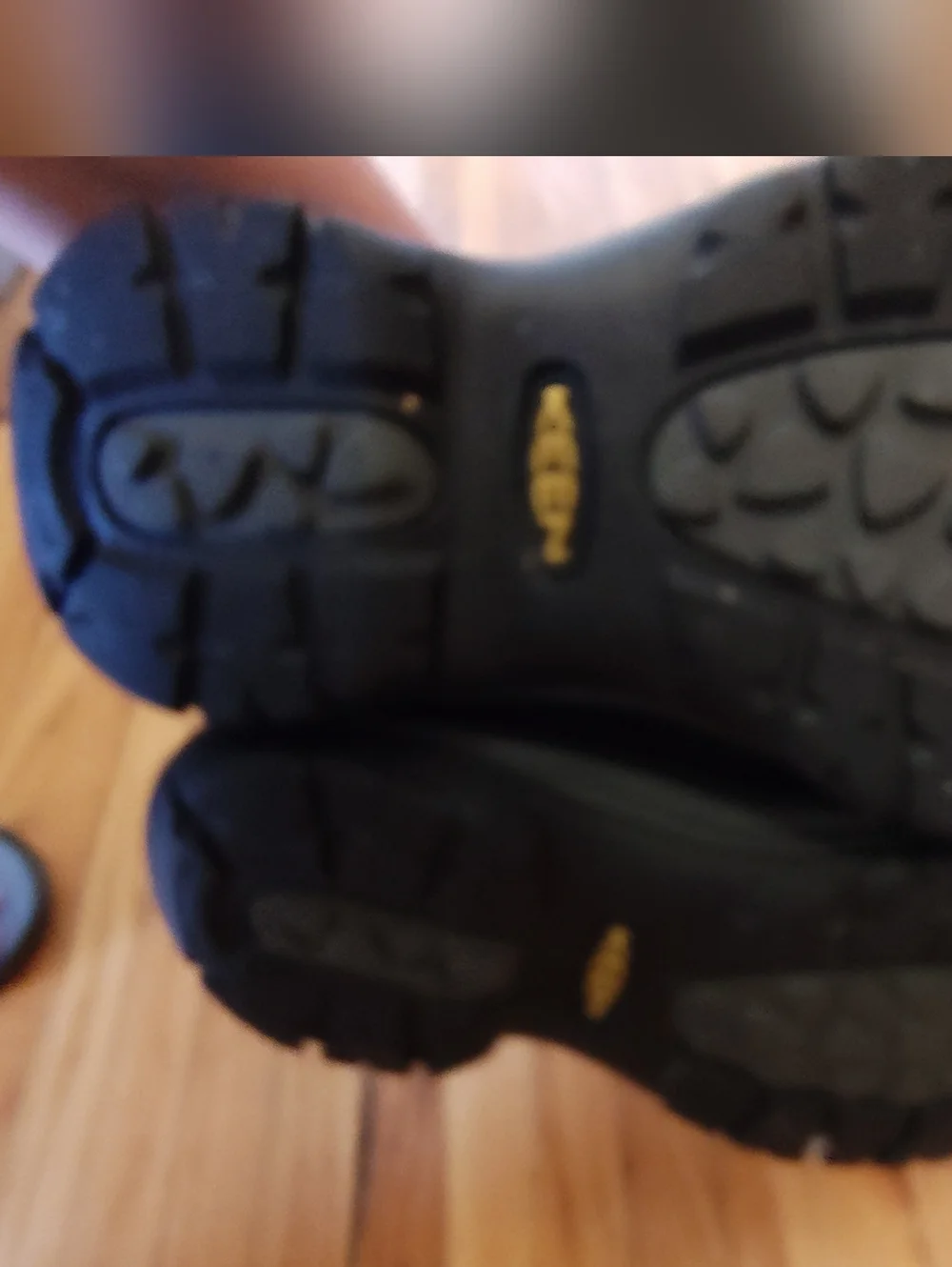 Keen Kaci Slide Black and Gray Slip-On Clog - Picture 4 of 4